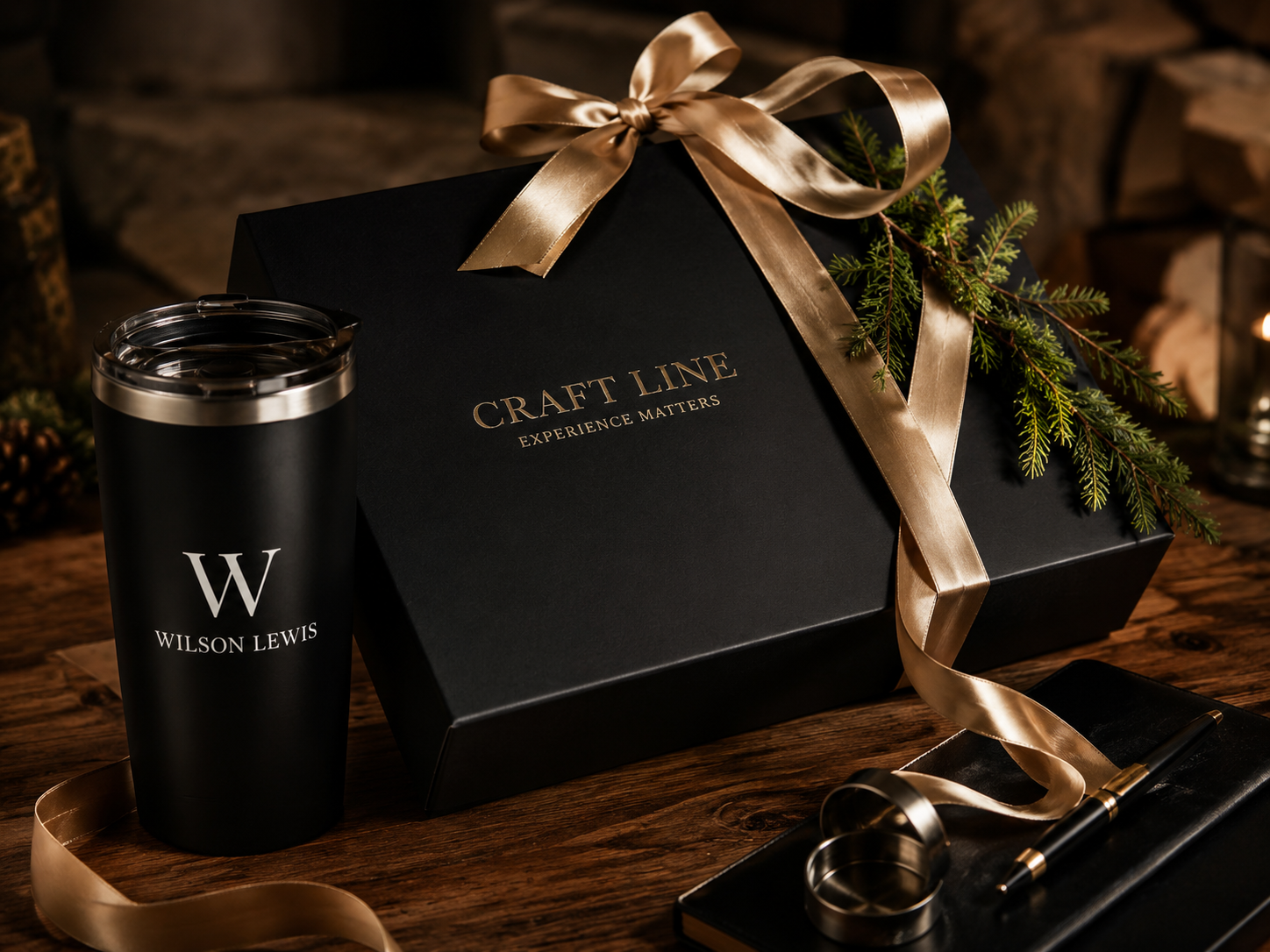 Branded gift box
